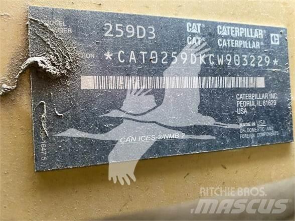 CAT 259D3 Smykem řízené nakladače