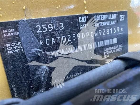 CAT 259D3 Smykem řízené nakladače