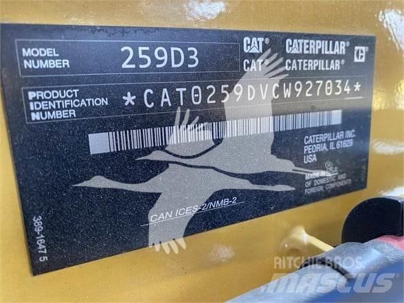 CAT 259D3 Smykem řízené nakladače