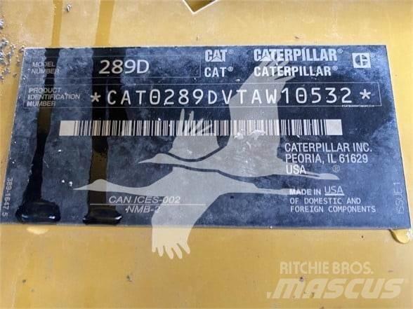 CAT 289D Smykem řízené nakladače