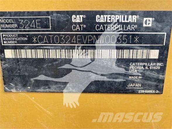 CAT 324EL Pásová rýpadla