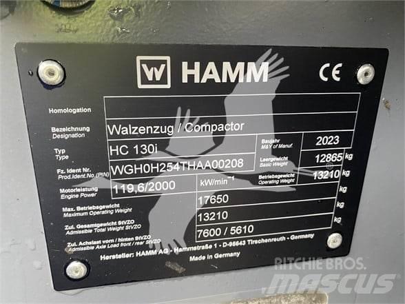 Hamm HC130i Tahačové válce