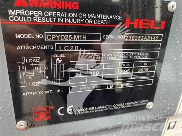Heli CPYD25 Dieselové vozíky