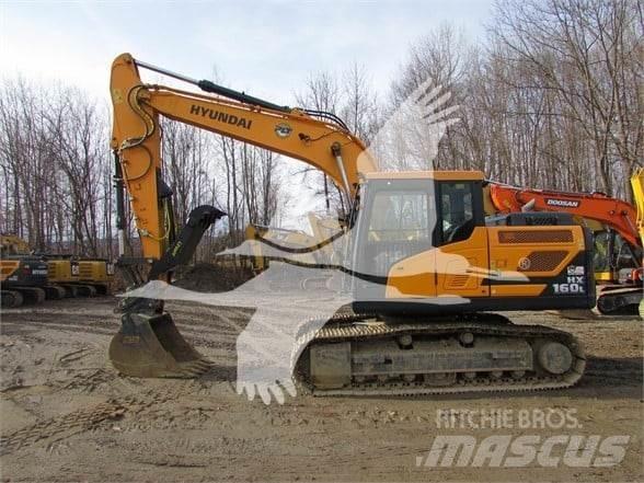 Hyundai HX160L Pásová rýpadla