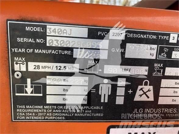 JLG 340AJ Kloubové plošiny