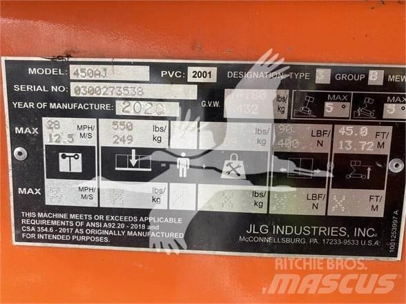 JLG 450AJ Kloubové plošiny