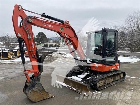 Kubota KX057-5 Pásová rýpadla