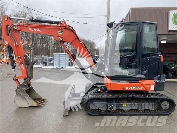 Kubota KX057-5 Pásová rýpadla