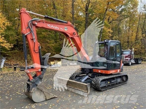 Kubota KX080-4 Pásová rýpadla