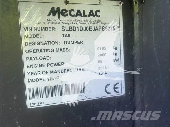 Mecalac TA9 Vyklápěcí dempry