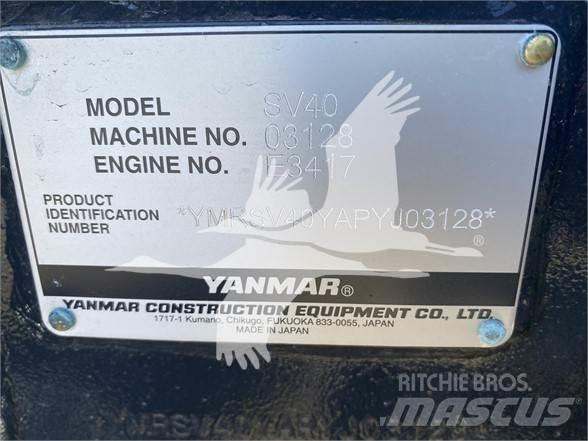 Yanmar SV40 Mini rýpadla < 7t