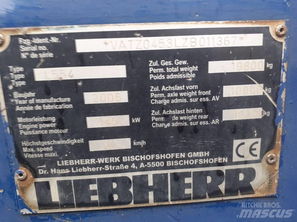 Liebherr L 554 Kolové nakladače