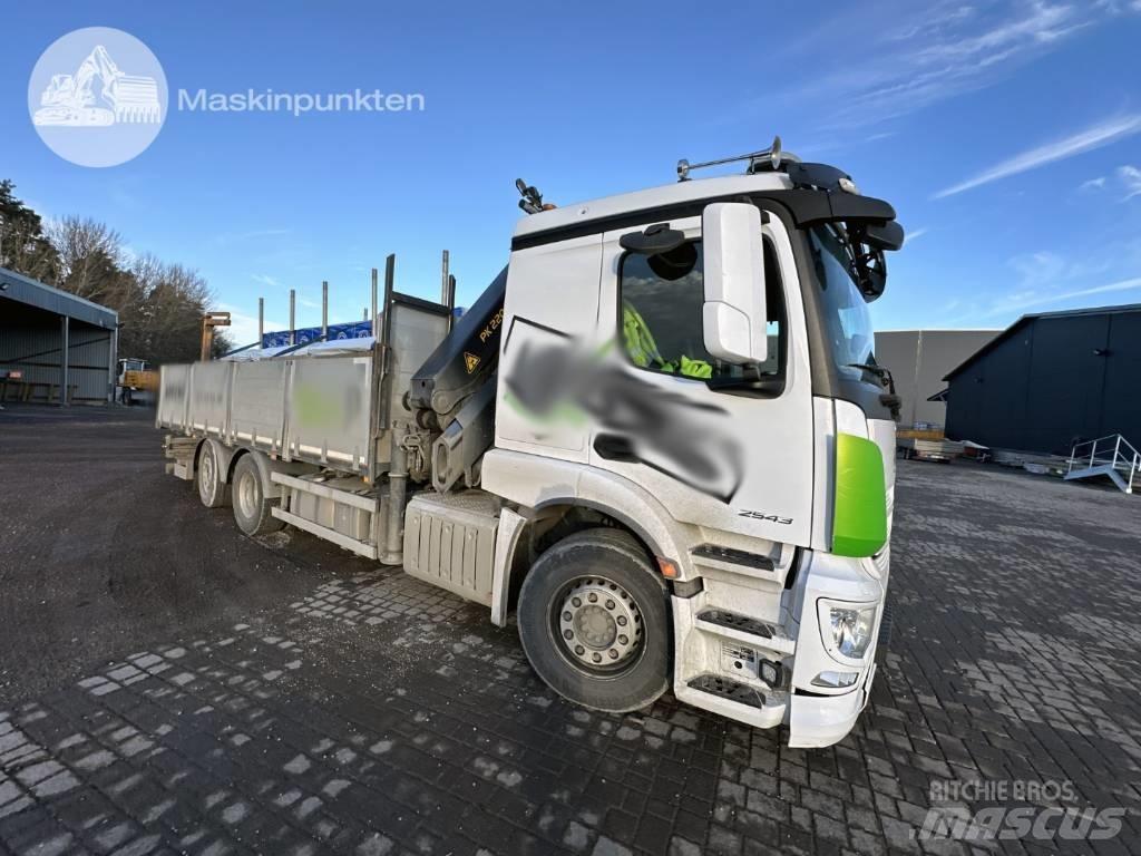 Mercedes-Benz 2543 Autojeřáby, hydraulické ruky