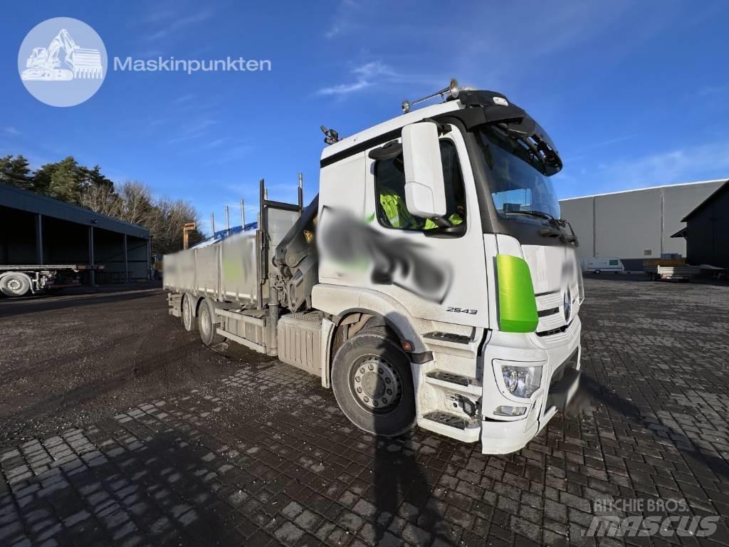 Mercedes-Benz 2543 Autojeřáby, hydraulické ruky
