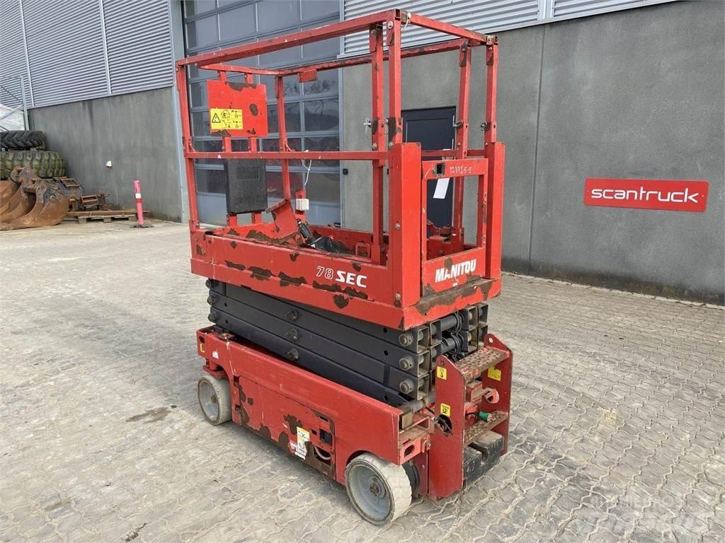 Manitou 78SEC Nůžková zvedací plošina