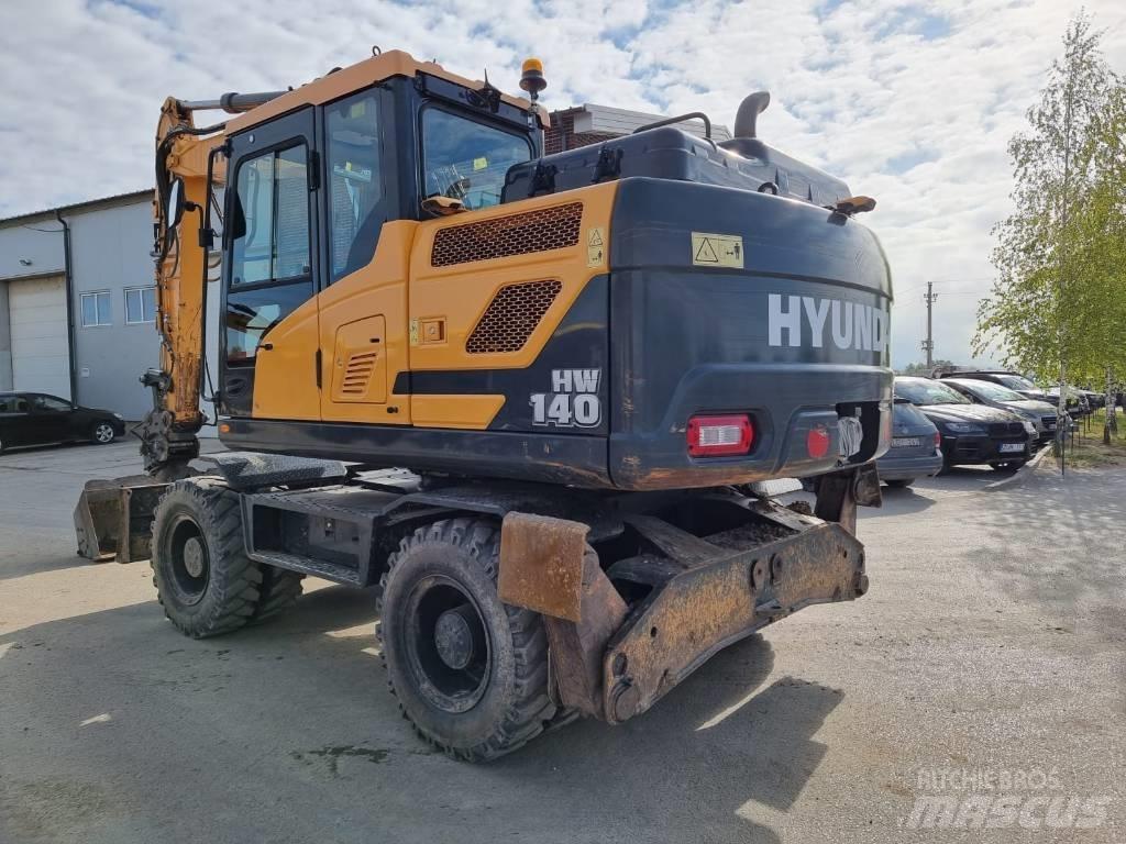 Hyundai HW 140 Kolová rýpadla