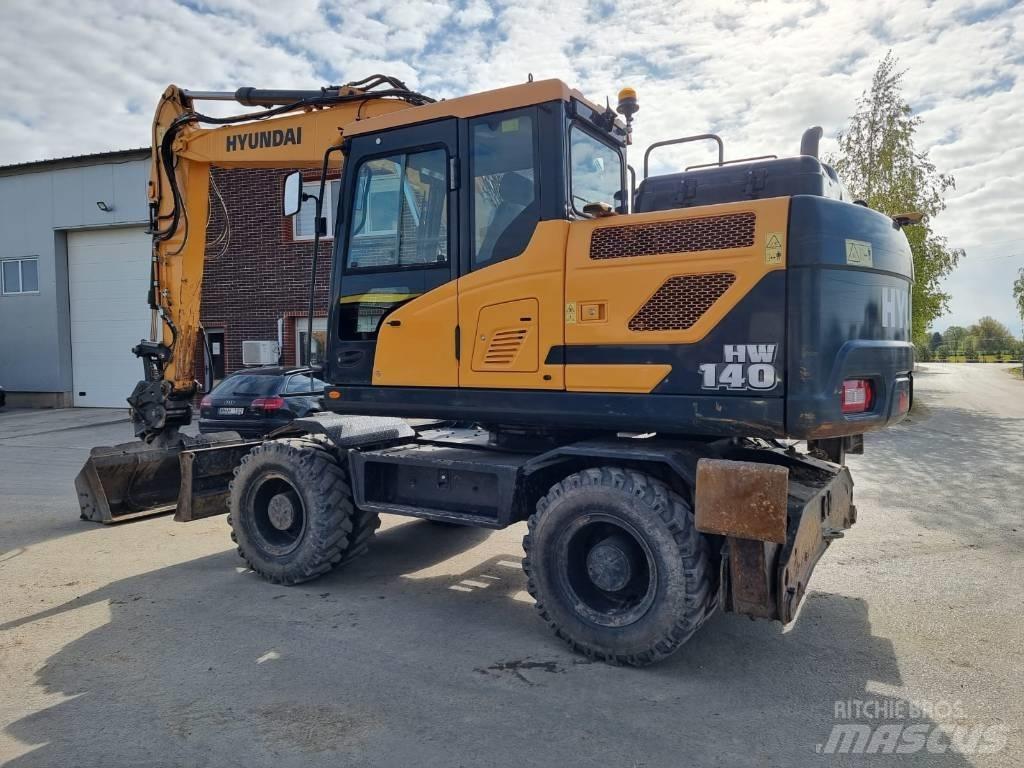 Hyundai HW 140 Kolová rýpadla