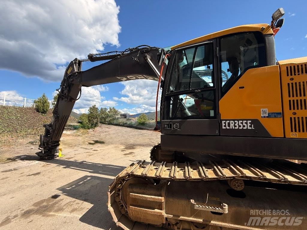 Volvo ECR355EL Pásová rýpadla