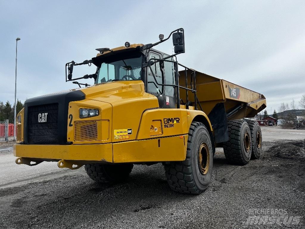CAT 745 Kloubové dempry