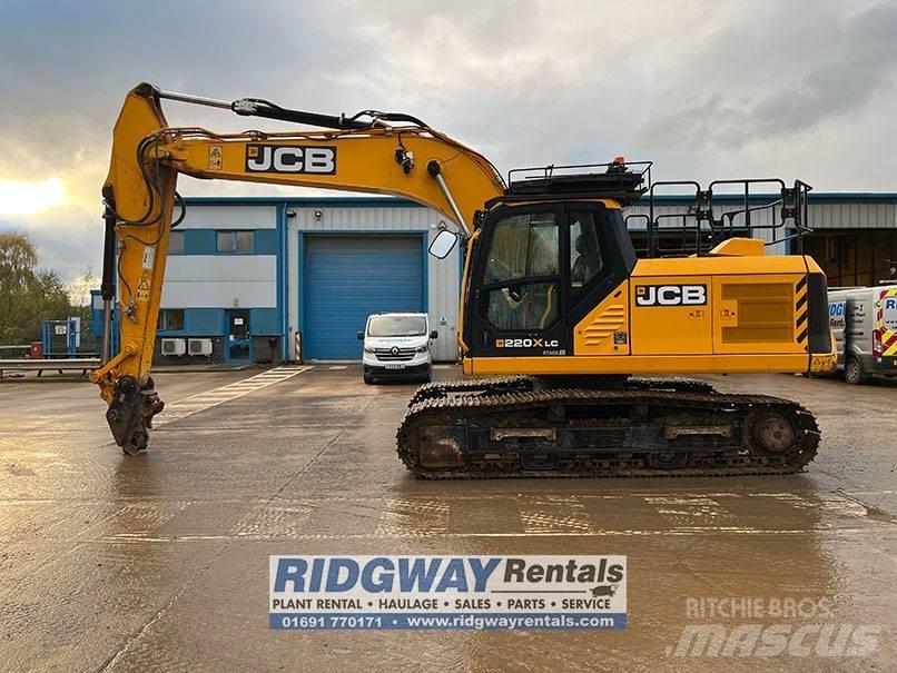 JCB JS 220 XD Pásová rýpadla
