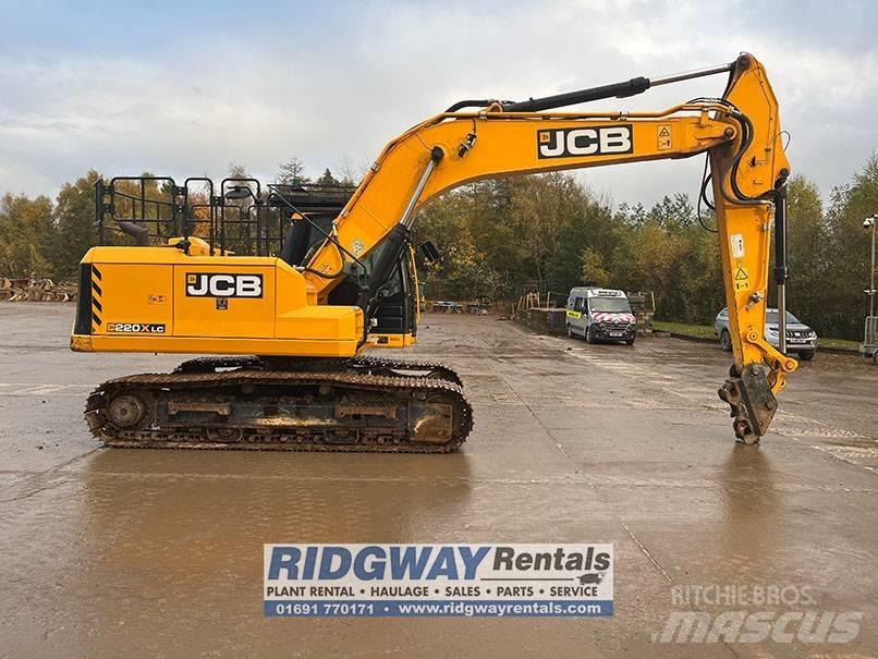 JCB JS 220 XD Pásová rýpadla