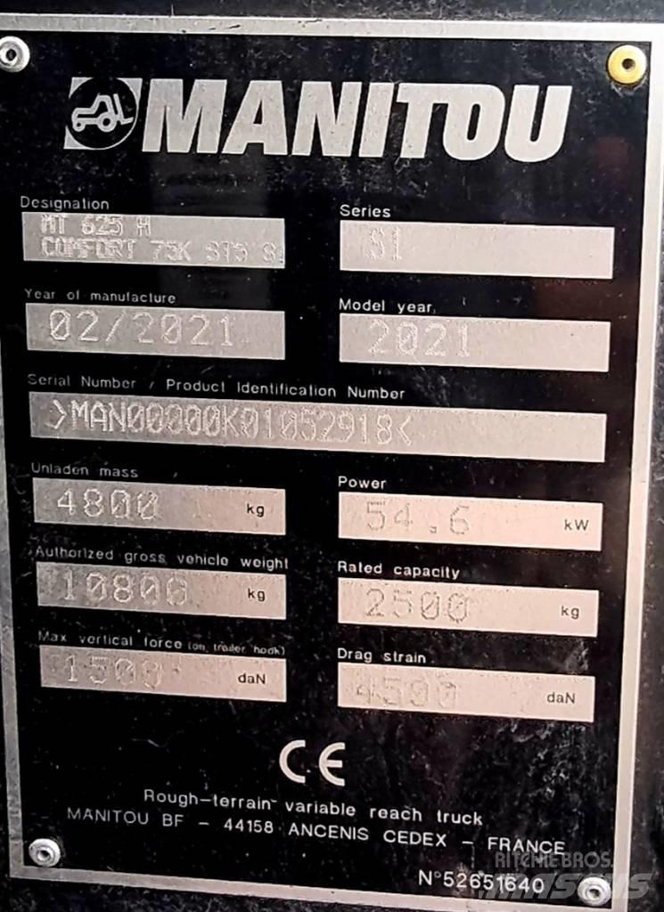 Manitou MT 625 H      (09) Teleskopické manipulátory