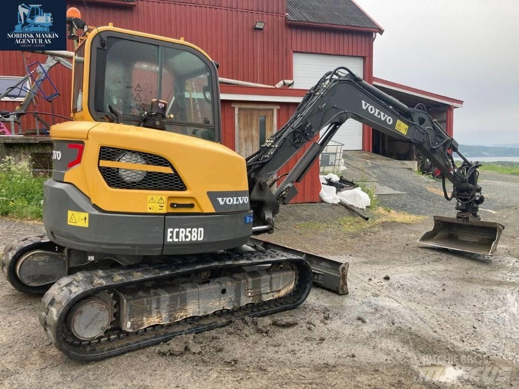 Volvo ECR 58 D Mini rýpadla < 7t