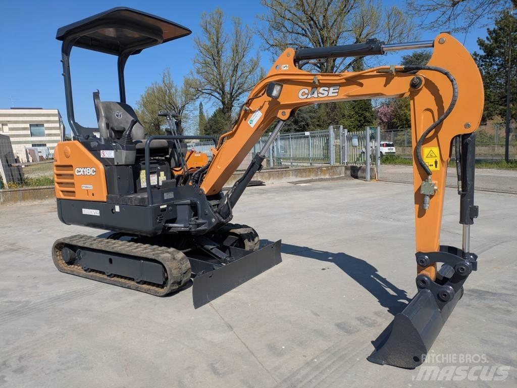 CASE CX 18 c Mini rýpadla < 7t