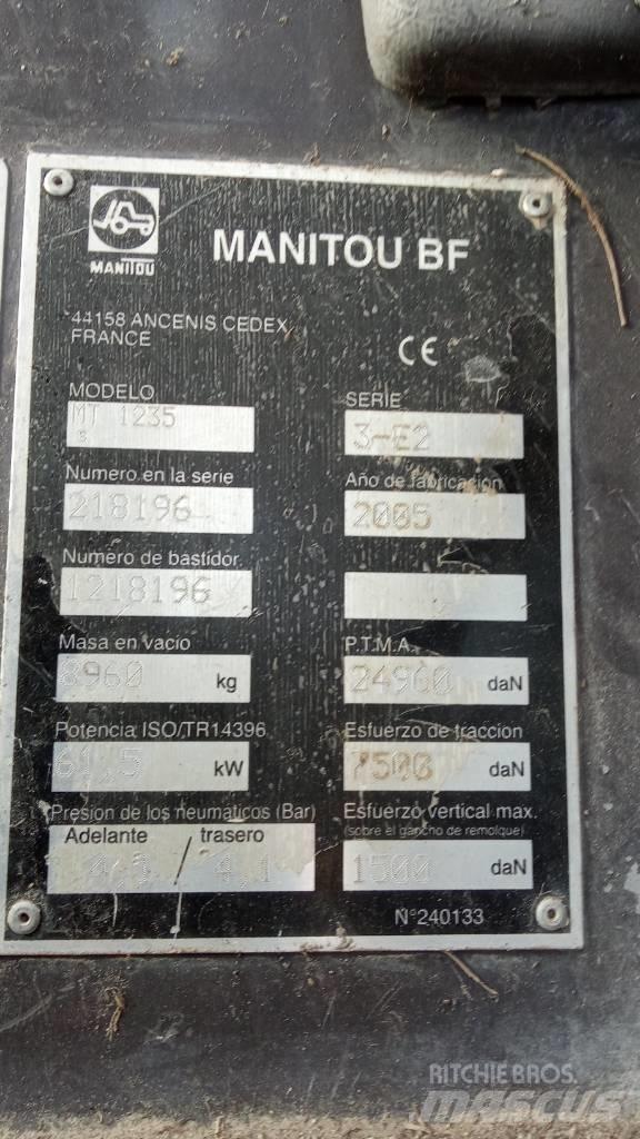 Manitou MT 1235 Teleskopické manipulátory