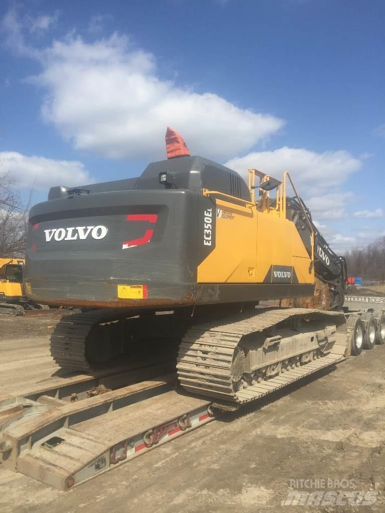 Volvo EC350EL Pásová rýpadla