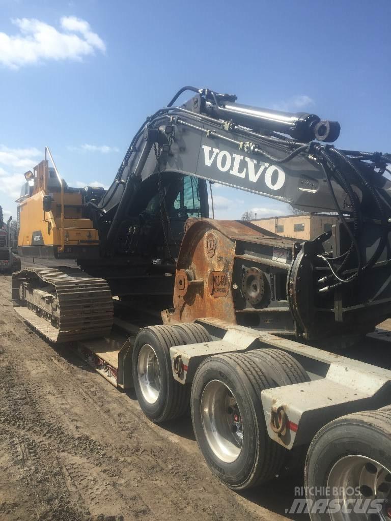 Volvo EC350EL Pásová rýpadla
