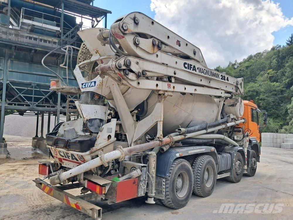 MAN TGA 41.480 Domíchávače betonu