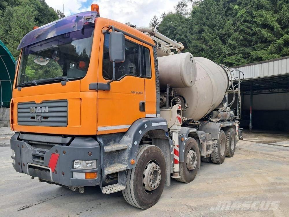 MAN TGA 41.480 Domíchávače betonu