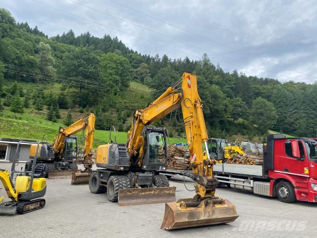 Hitachi ZX 140 W-3 Kolová rýpadla