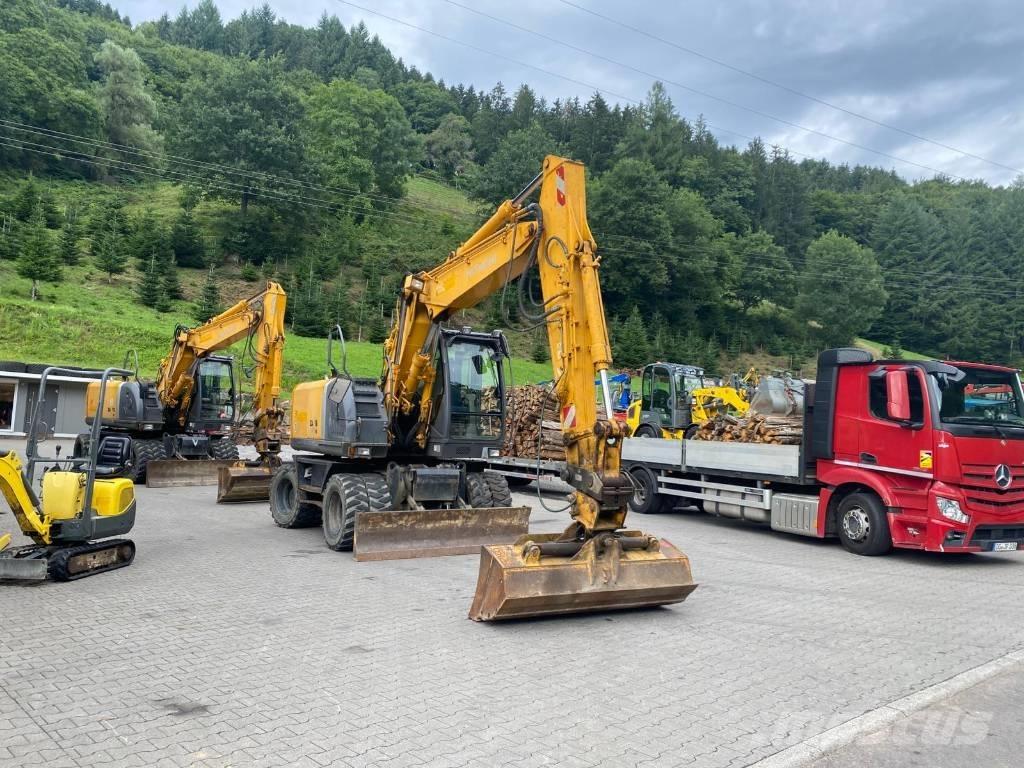 Hitachi ZX 140 W-3 Kolová rýpadla
