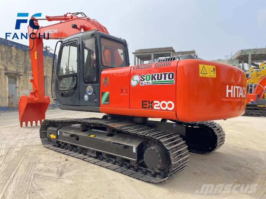 Hitachi EX 200 Pásová rýpadla