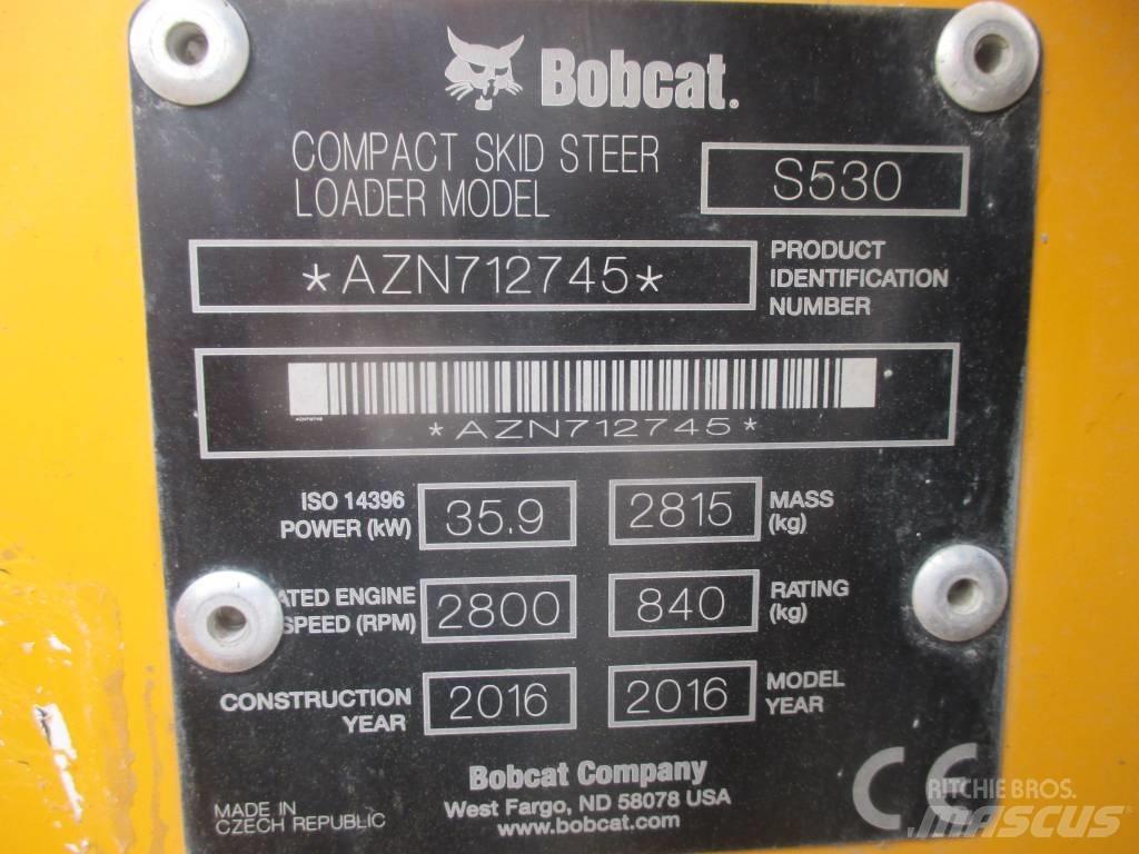Bobcat S 530 Smykem řízené nakladače