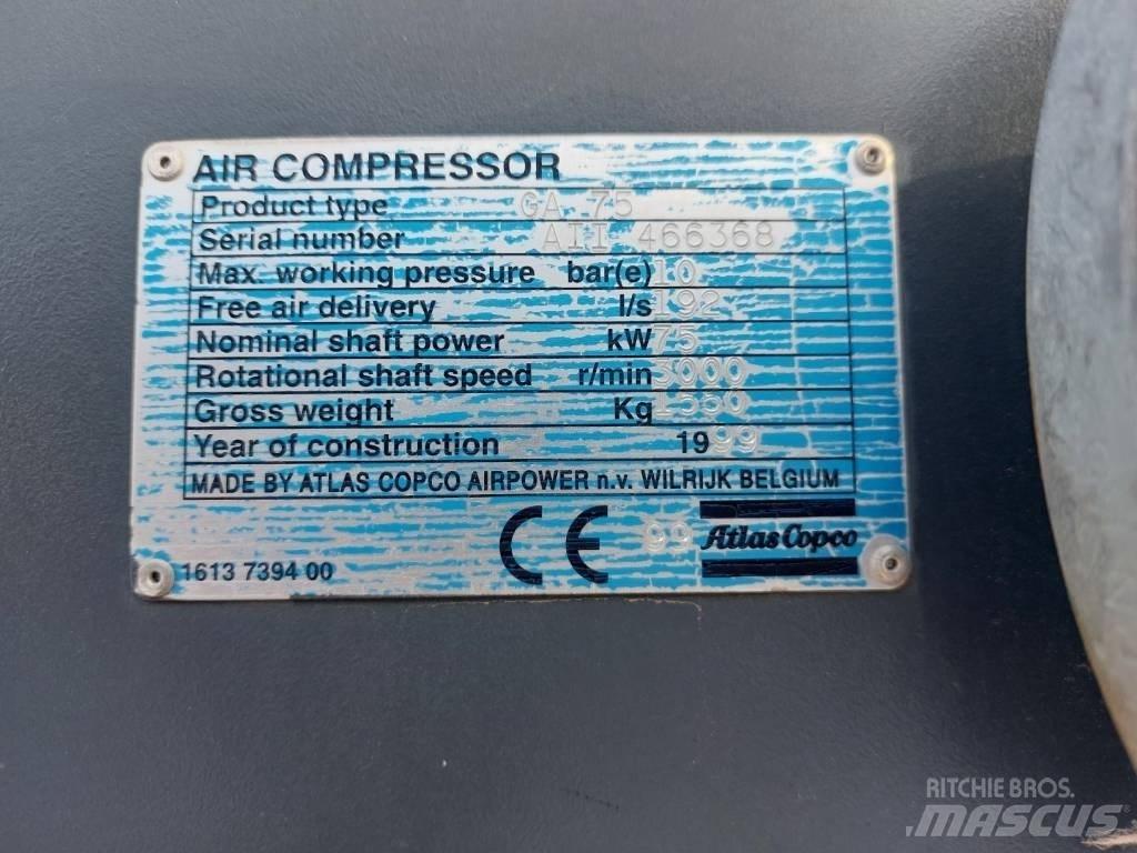 Atlas Copco GA 75 Kompresory