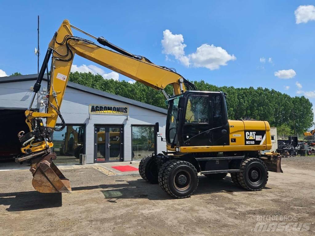 CAT M 316 D Kolová rýpadla