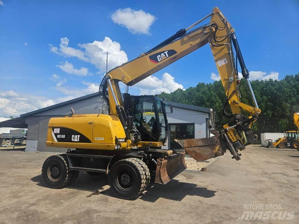 CAT M 316 D Kolová rýpadla