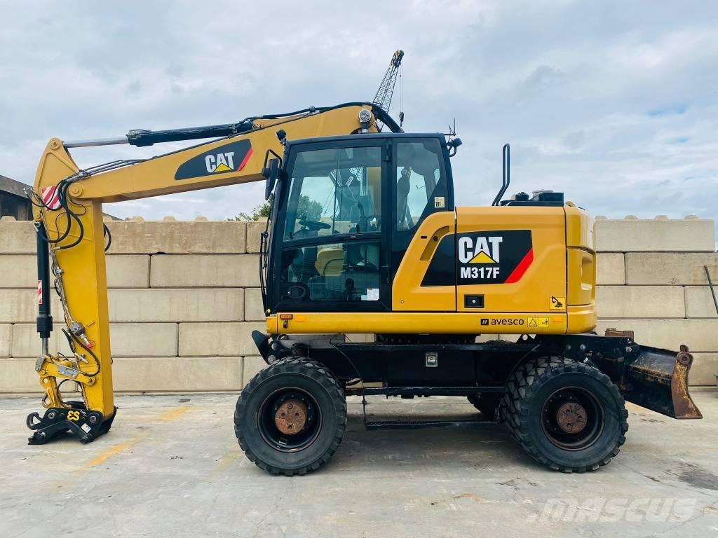 CAT m317f Kolová rýpadla