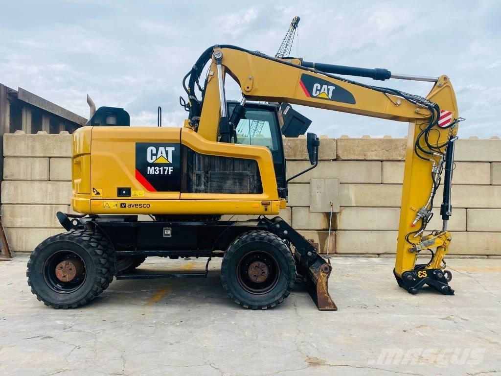 CAT m317f Kolová rýpadla