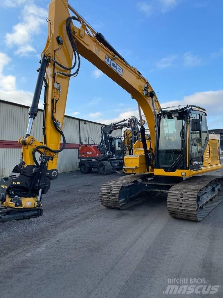 JCB 150X HD Pásová rýpadla
