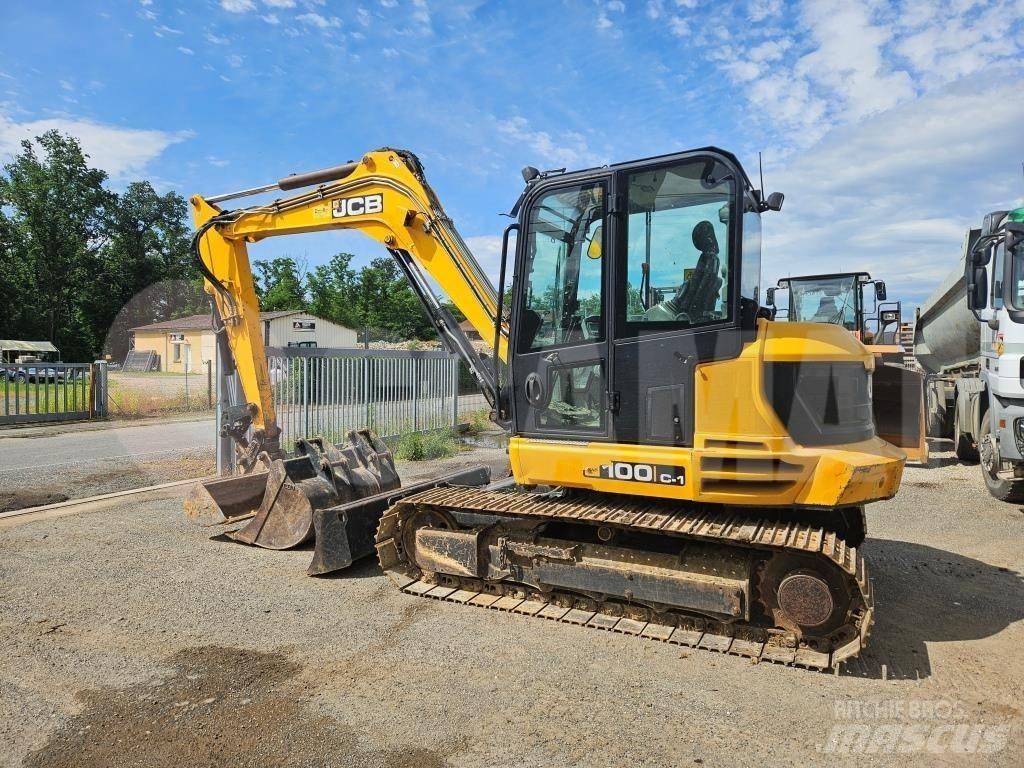 JCB 100 C Midi rýpadla 7t - 12t