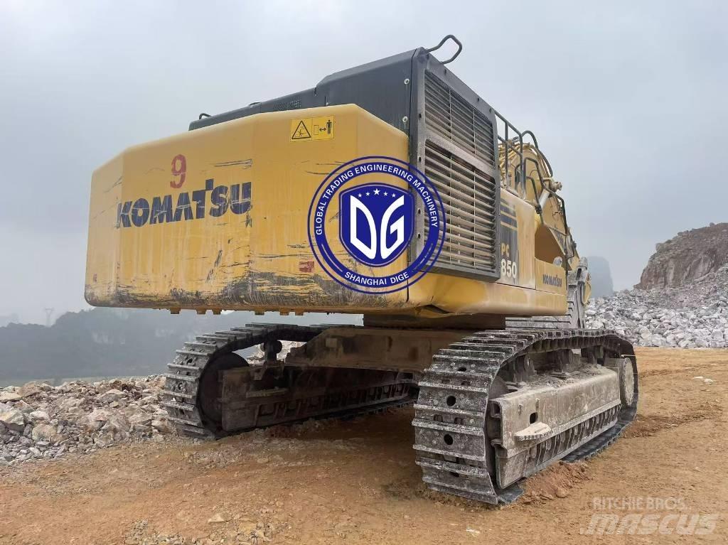 Komatsu PC 850-8 Pásová rýpadla