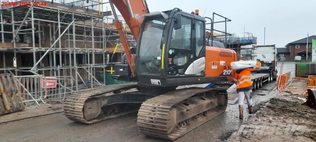 Hitachi ZX 210 LC-6 Pásová rýpadla
