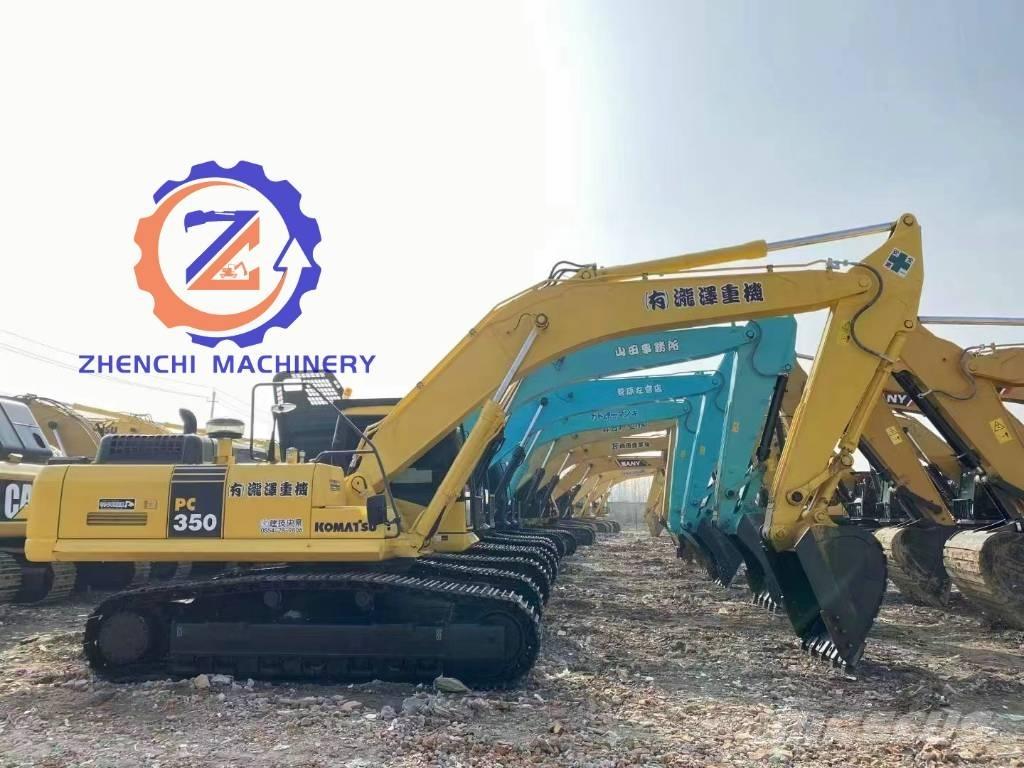 Komatsu PC 350 Pásová rýpadla