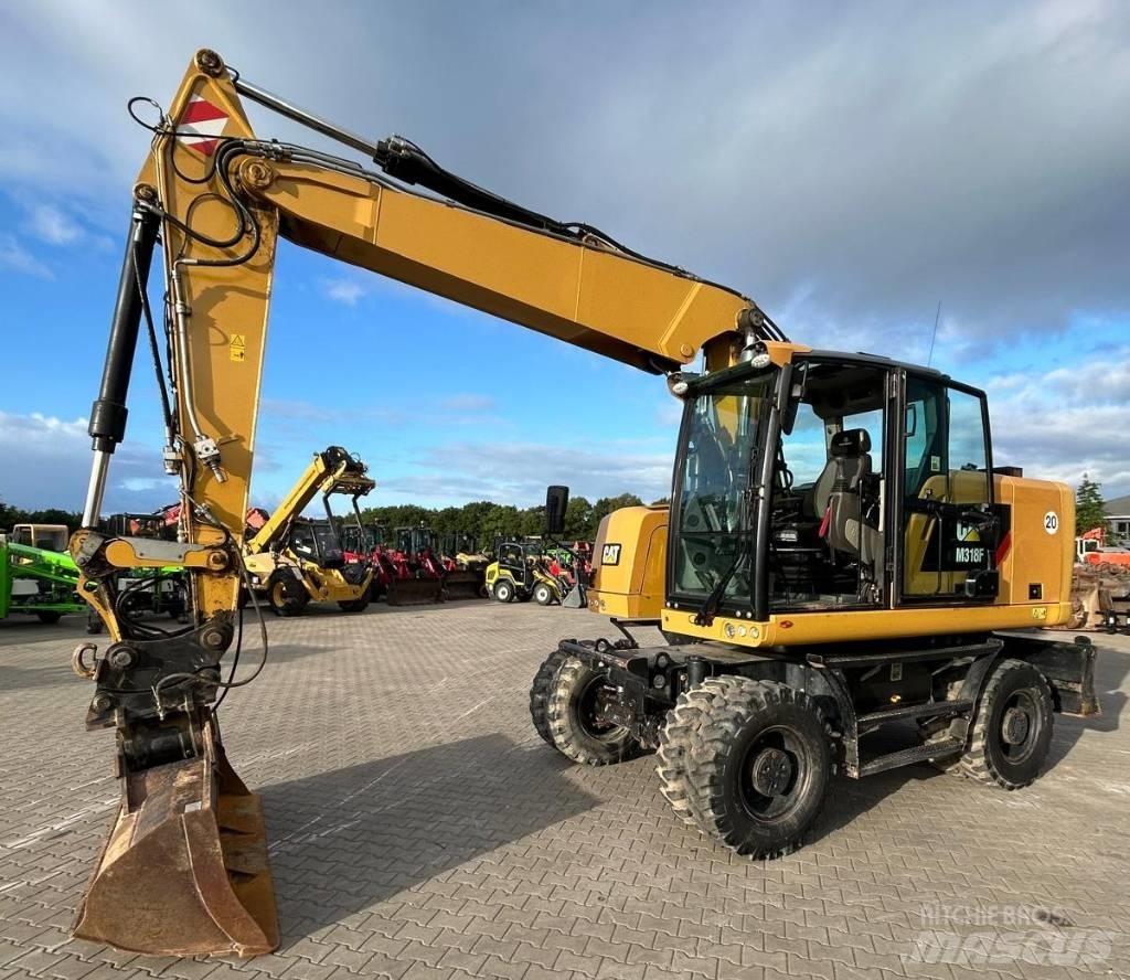 CAT M 318 F Kolová rýpadla
