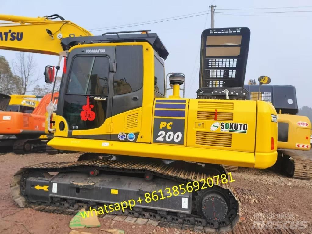 Komatsu PC 200-8 Pásová rýpadla