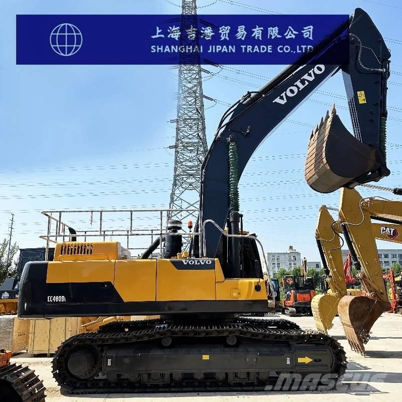 Volvo EC 480 D Pásová rýpadla